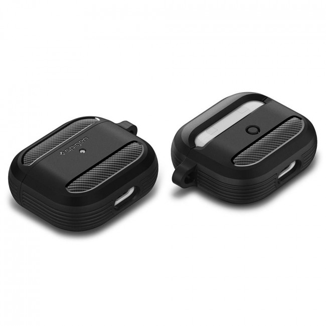 Spigen AirPods 3 Θήκη Σιλικόνης - Rugged Armor - Matte Black