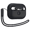 Spigen AirPods Pro 1 / 2 Θήκη Σιλικόνης - Silicone Fit Strap - Black