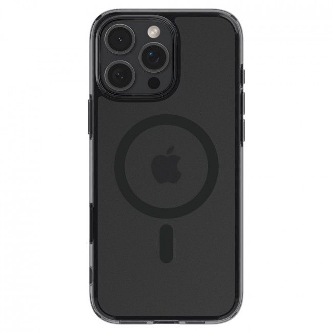 Spigen iPhone 16 Pro Ultra Hybrid T Mag Σκληρή Θήκη με Πλαίσιο Σιλικόνης με MagSafe - Frost Black