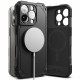 Ringke iPhone 16 Pro Rugged Gear Magnetic Σκληρή Θήκη TPU με MagSafe - Black