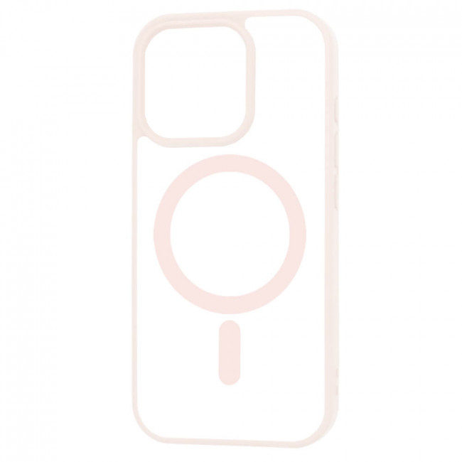 Techsuit iPhone 16 Pro - MagSafe Pro - Σκληρή Θήκη με Πλαίσιο Σιλικόνης - Nude Pink