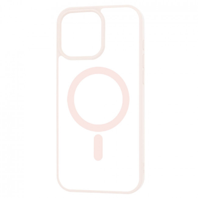 Techsuit iPhone 16 Pro Max - MagSafe Pro - Σκληρή Θήκη με Πλαίσιο Σιλικόνης - Nude Pink