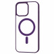 Techsuit iPhone 16 Pro Max - MagSafe Pro - Σκληρή Θήκη με Πλαίσιο Σιλικόνης - Purple