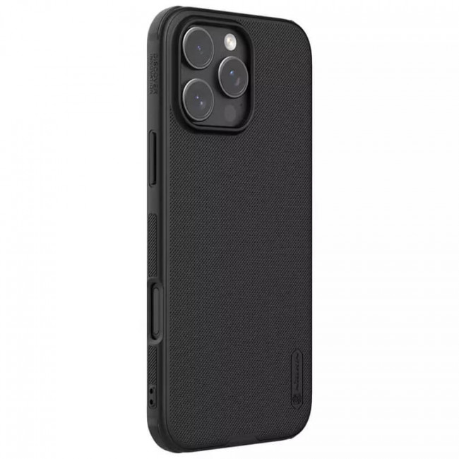 Nillkin iPhone 16 Pro Super Frosted Shield Pro Magnetic Σκληρή Θήκη με MagSafe - Black