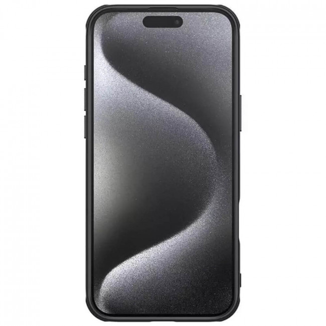 Nillkin iPhone 16 Pro Super Frosted Shield Pro Magnetic Σκληρή Θήκη με MagSafe - Black