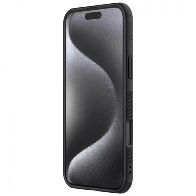 Nillkin iPhone 16 Pro Super Frosted Shield Pro Magnetic Σκληρή Θήκη με MagSafe - Black