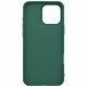 Nillkin iPhone 16 Pro Super Frosted Shield Pro Σκληρή Θήκη με Πλαίσιο Σιλικόνης - Deep Green