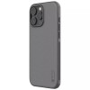 Nillkin iPhone 16 Pro Super Frosted Shield Pro Σκληρή Θήκη με Πλαίσιο Σιλικόνης - Titanium Gray