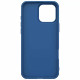 Nillkin iPhone 16 Pro Max Super Frosted Shield Pro Σκληρή Θήκη με Πλαίσιο Σιλικόνης - Blue