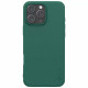 Nillkin iPhone 16 Pro Max Super Frosted Shield Pro Σκληρή Θήκη με Πλαίσιο Σιλικόνης - Deep Green