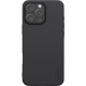 Nillkin iPhone 16 Pro Super Frosted Shield Pro Σκληρή Θήκη με Πλαίσιο Σιλικόνης - Black