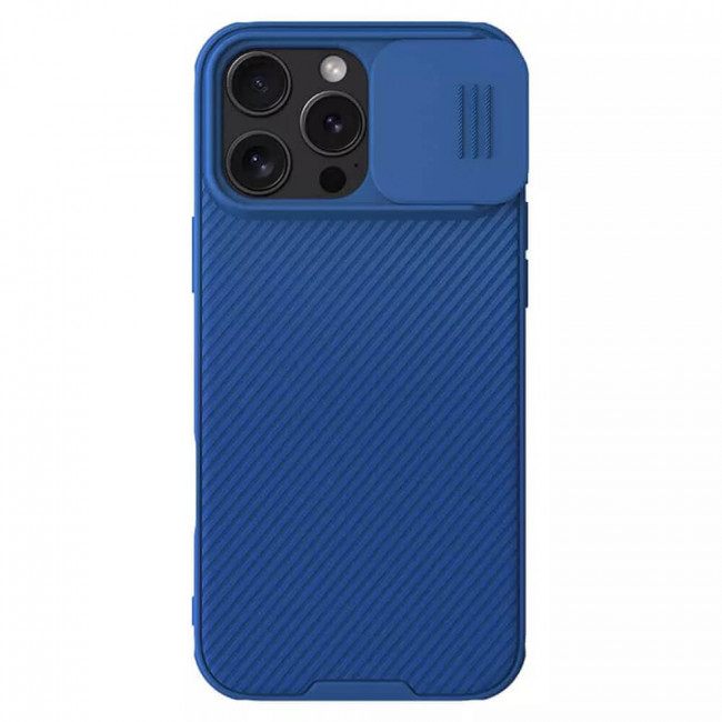 Nillkin iPhone 16 Pro CamShield Pro Σκληρή Θήκη με Κάλυμμα για την Κάμερα - Blue