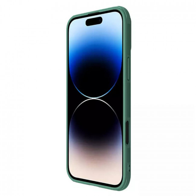 Nillkin iPhone 16 Pro CamShield Pro Σκληρή Θήκη με Κάλυμμα για την Κάμερα - Green