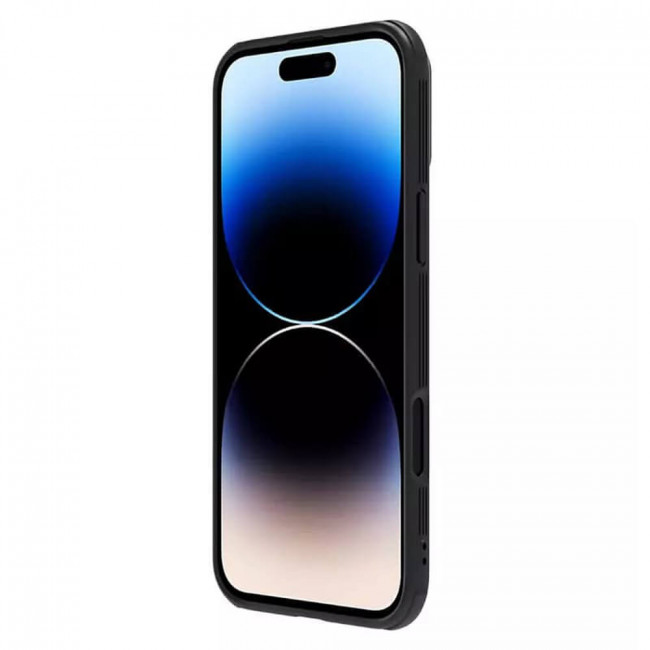 Nillkin iPhone 16 Pro CamShield Pro Magnetic Σκληρή Θήκη με Κάλυμμα για την Κάμερα και MagSafe - Black