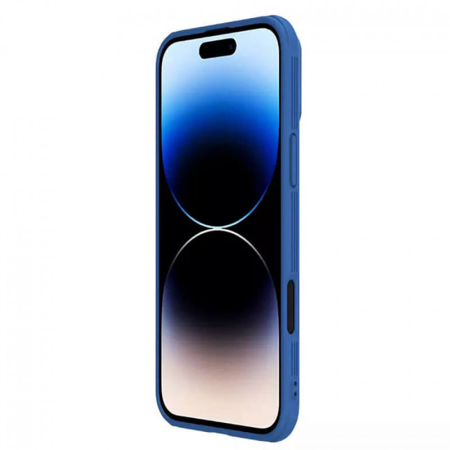 Nillkin iPhone 16 Pro CamShield Pro Magnetic Σκληρή Θήκη με Κάλυμμα για την Κάμερα και MagSafe - Blue