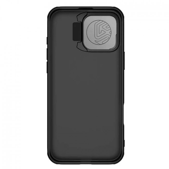 Nillkin iPhone 16 Pro CamShield Prop Σκληρή Θήκη με Κάλυμμα για την Κάμερα - Black