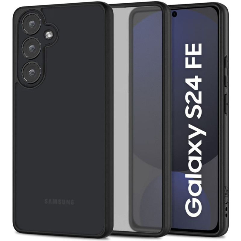 Tech-Protect Samsung Galaxy S24 FE MagMat Σκληρή Θήκη με Πλαίσιο Σιλικόνης - Matte Black