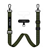 Tech-Protect C6S Rope CrossBody Strap - Universal Λουράκι για Θήκη Κινητού - Cargo Khaki