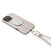 Spigen Cyrill iPhone 16 Pro Classic Charm Mag Σκληρή Θήκη MagSafe με Πλαίσιο Σιλικόνης και Λουράκι - Cream