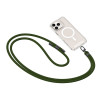 Tech-Protect C7S Rope CrossBody Strap - Universal Λουράκι για Θήκη Κινητού - Hunter Green / Black