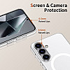 Tech-Protect Samsung Galaxy S25 MagSlim - Σκληρή Θήκη με MagSafe - Matte / Ice