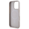 Guess iPhone 16 Pro - 4G Small Classic - MagSafe Θήκη με Επένδυση Συνθετικού Δέρματος - Pink - GUHMP16LP4SM4MP