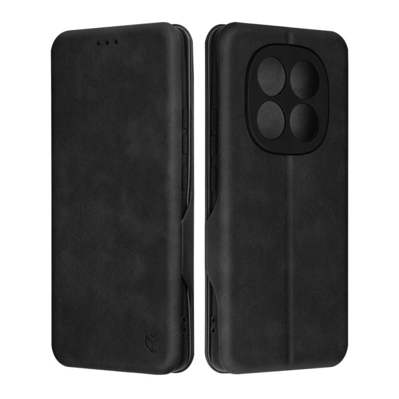 Techsuit Xiaomi Redmi Note 14 Pro 5G / Poco X7 - Safe Wallet Plus - Θήκη Βιβλίο - Black