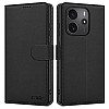 Tech-Protect Xiaomi Redmi Note 14 4G Θήκη Πορτοφόλι Stand από Δερματίνη - Black