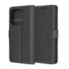 Techsuit Xiaomi Redmi Note 14 4G - Leather Folio - Θήκη Πορτοφόλι από Δερματίνη με Stand - Black