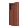 Techsuit Xiaomi Redmi Note 14 5G - Leather Folio - Θήκη Πορτοφόλι από Δερματίνη με Stand - Brown