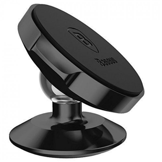 Baseus Small Ears Series Universal Magnetic Car Mount Holder for Smartphones / iPhones - Μαγνητική Βάση Αυτοκινήτου - Black - SUER-B01