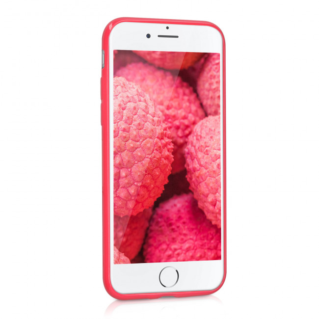 KW iPhone SE 2022 / SE 2020 / 7 / 8 Θήκη Σιλικόνης TPU - Pink Matt - 39458.08