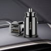 Baseus Grain Car Charger - Φορτιστής Αυτοκινήτου 3.1A 2xUSB Ports - Black - CCALL-ML01