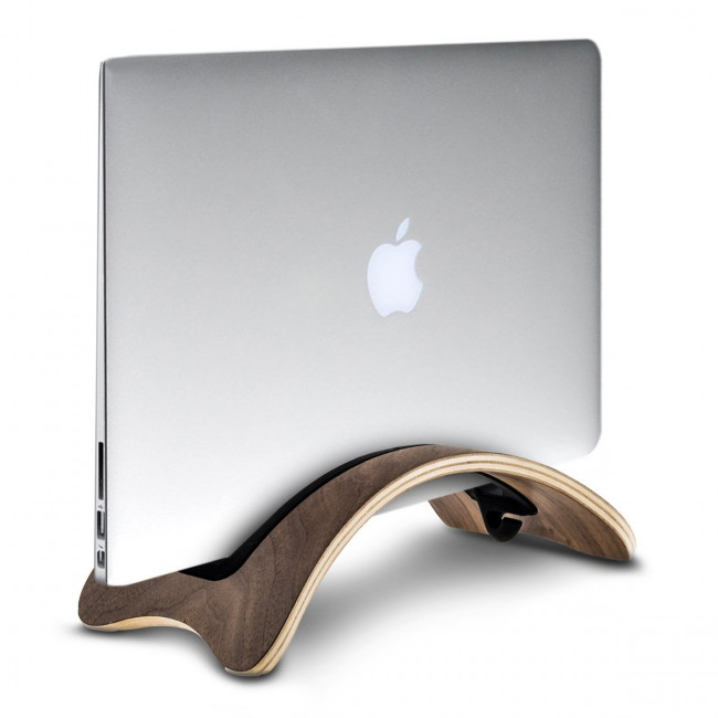 Kalibri Elegant Wooden Laptop Tablet Stand Βάση Στήριξης Laptop και Tablet από Ξύλο - Dark Brown - 35474.18